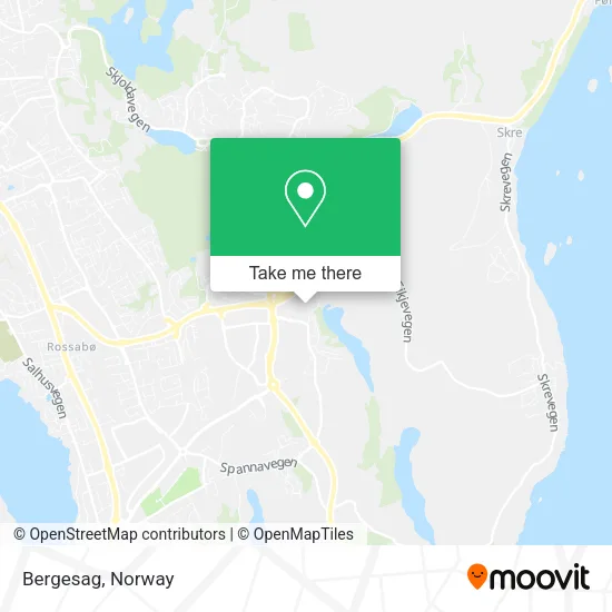 Bergesag map