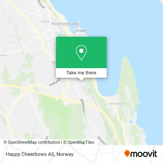 Happy Cheerbows AS map