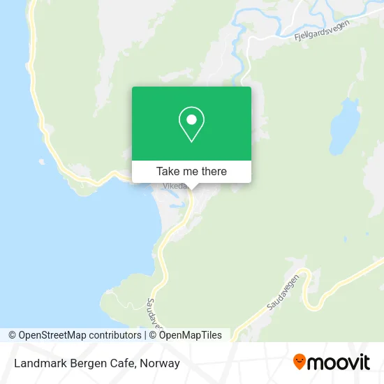 Landmark Bergen Cafe map