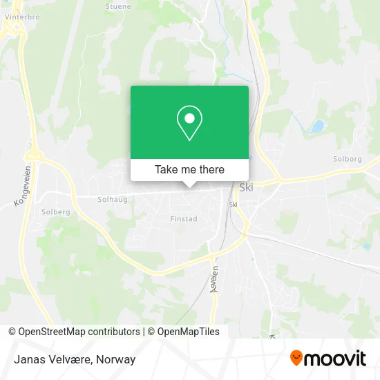 Janas Velvære map