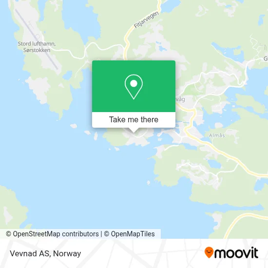Vevnad AS map
