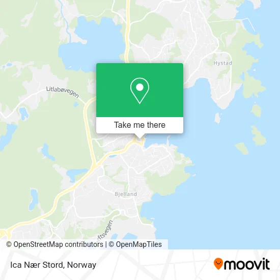 Ica Nær Stord map