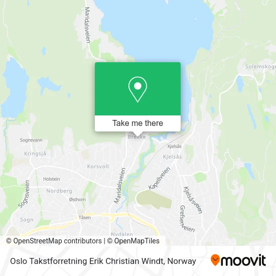 Oslo Takstforretning Erik Christian Windt map