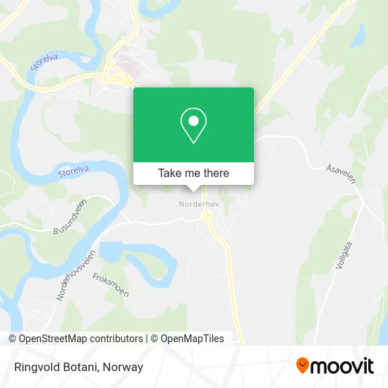 Ringvold Botani map