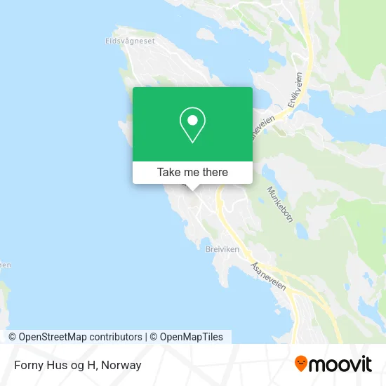Forny Hus og H map