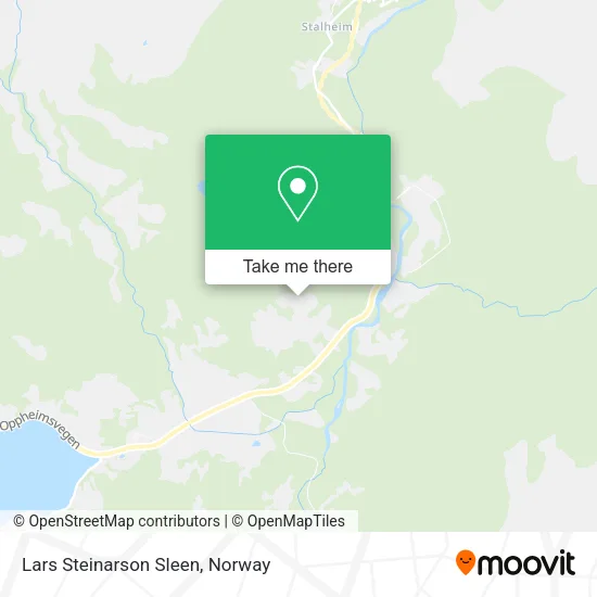 Lars Steinarson Sleen map