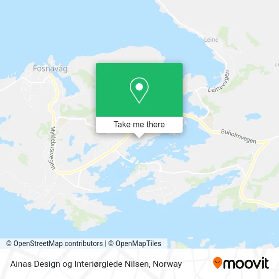 Ainas Design og Interiørglede Nilsen map