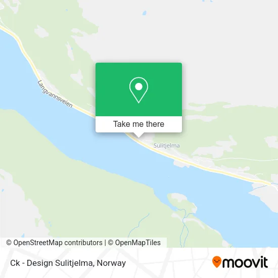 Ck - Design Sulitjelma map