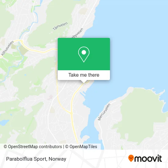 Parabolflua Sport map