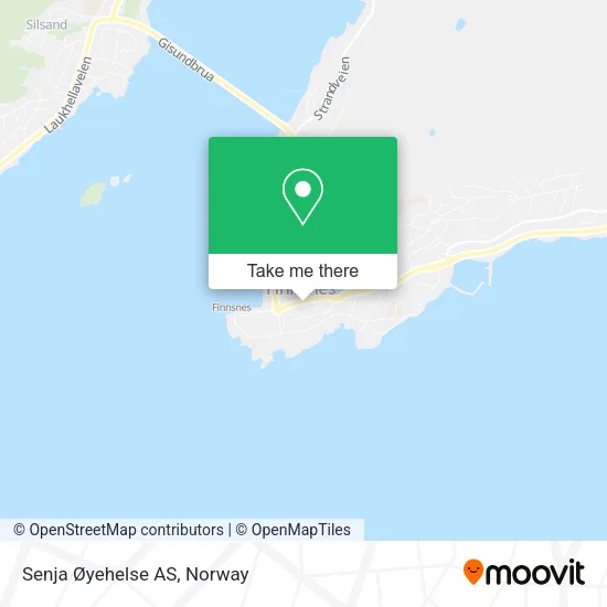 Senja Øyehelse AS map