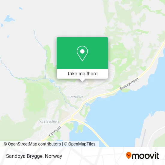 Sandoya Brygge map
