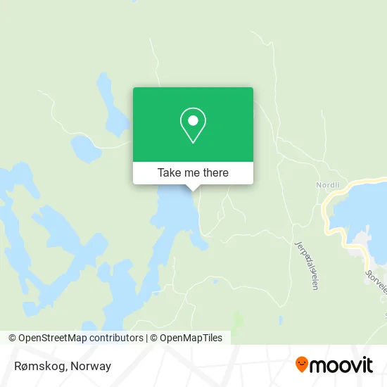 Rømskog map