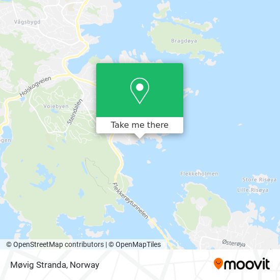 Møvig Stranda map