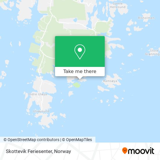 Skottevik Feriesenter map