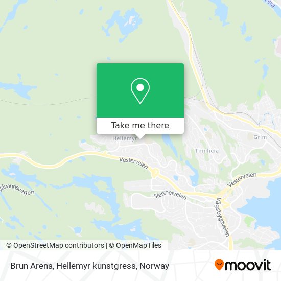 Brun Arena, Hellemyr kunstgress map