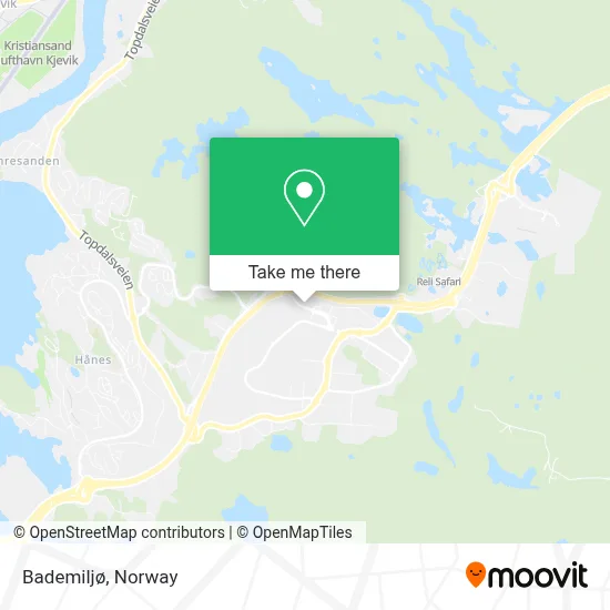 Bademiljø map