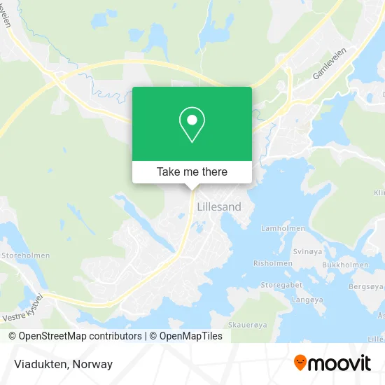 Viadukten map