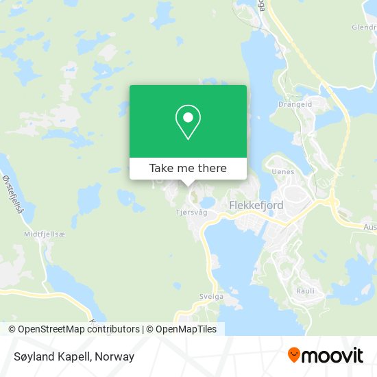 Søyland Kapell map