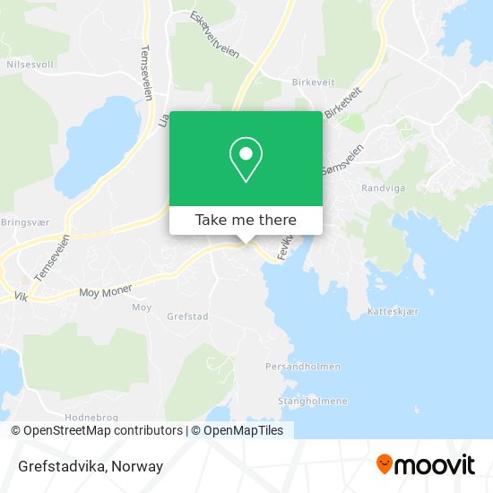 Grefstadvika map