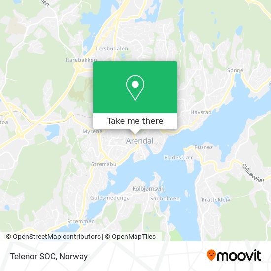 Telenor SOC map