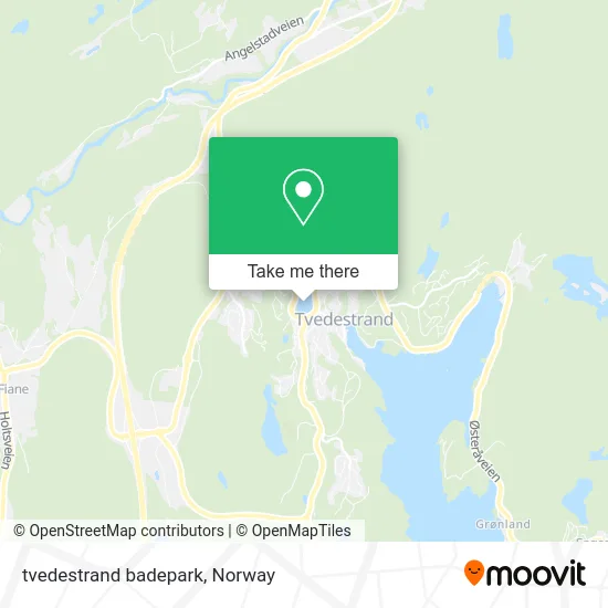 tvedestrand badepark map