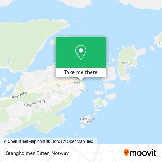 Stangholmen Båten map