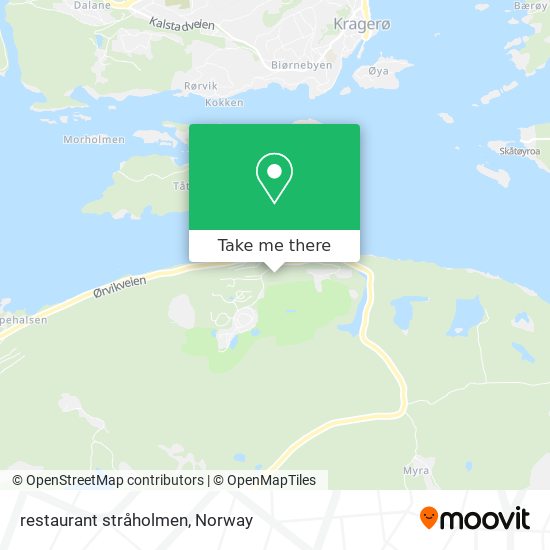 restaurant stråholmen map