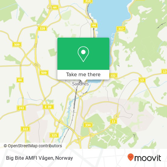 Big Bite AMFI Vågen map