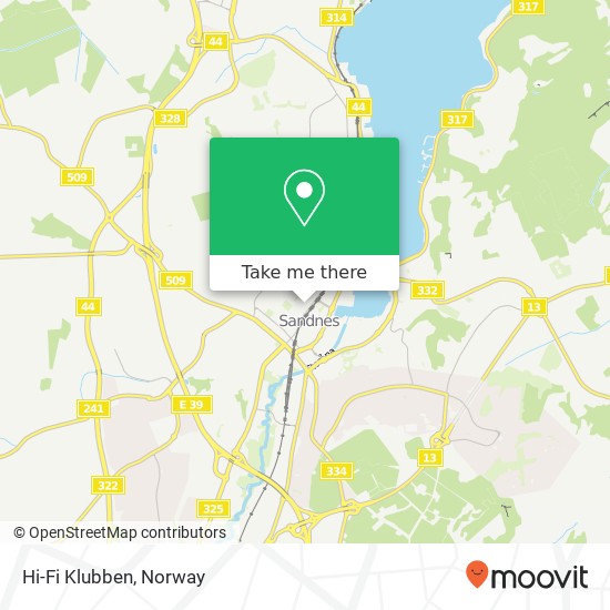 Hi-Fi Klubben map