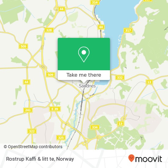 Rostrup Kaffi & litt te map