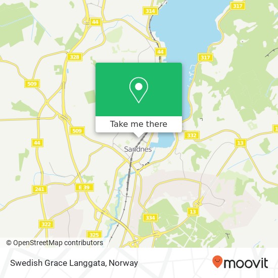 Swedish Grace Langgata map