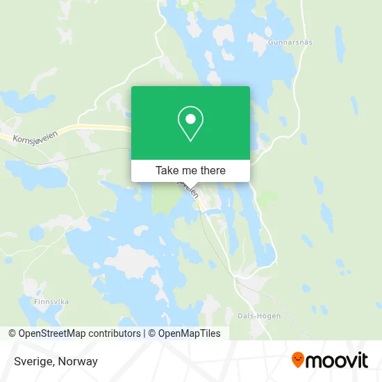 Sverige map