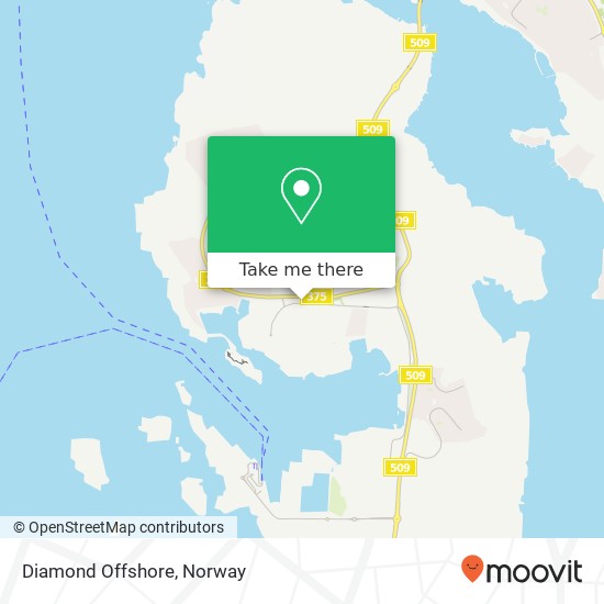 Diamond Offshore map