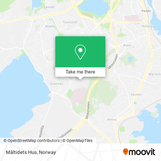 Måltidets Hus map