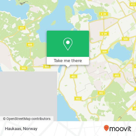 Haukaas map