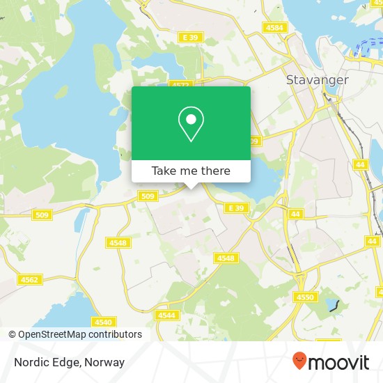 Nordic Edge map