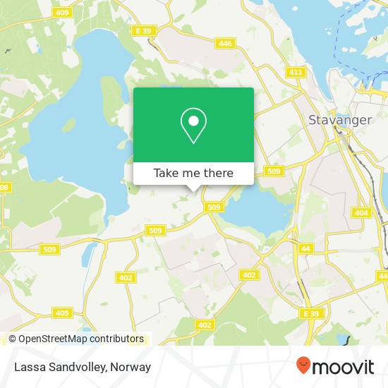 Lassa Sandvolley map