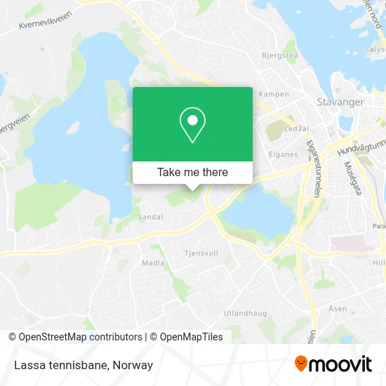 Lassa tennisbane map