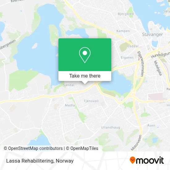 Lassa Rehabilitering map