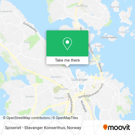 Spiseriet - Stavanger Konserthus map