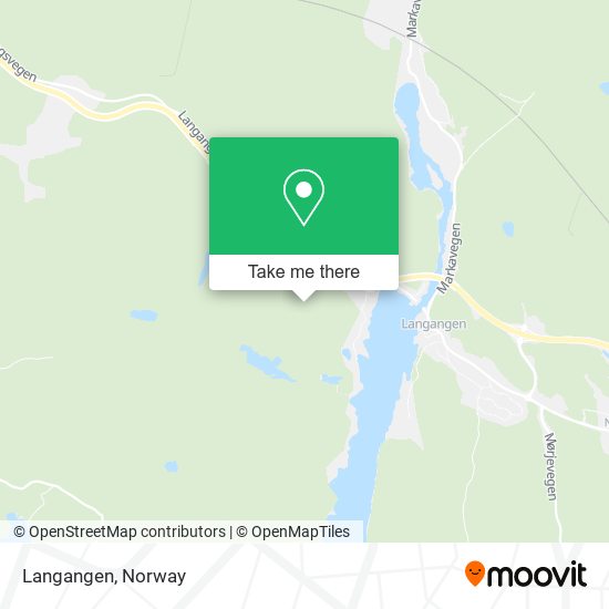 Langangen map