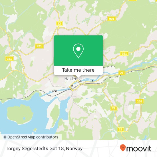 Torgny Segerstedts Gat 18 map