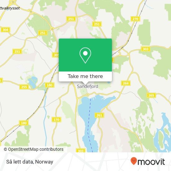 Så lett data map