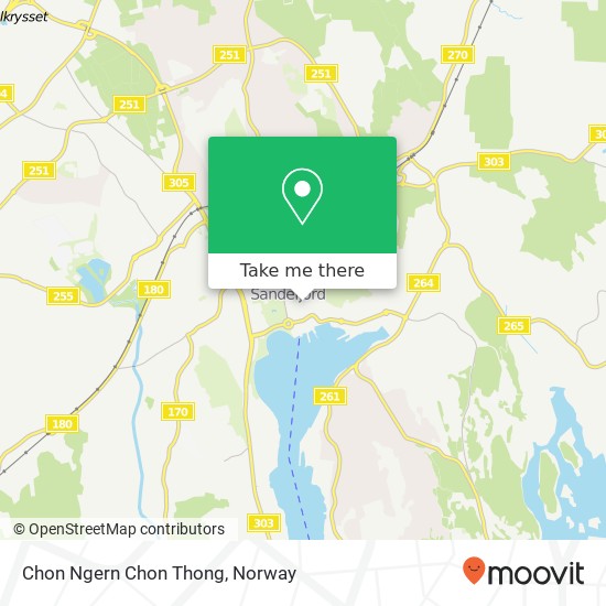 Chon Ngern Chon Thong map