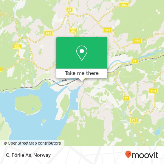 O. Förlie As map