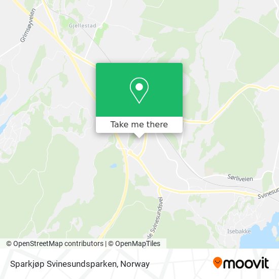 Sparkjøp Svinesundsparken map