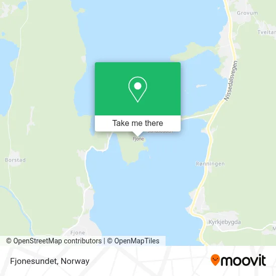 Fjonesundet map