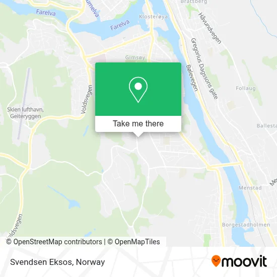 Svendsen Eksos map