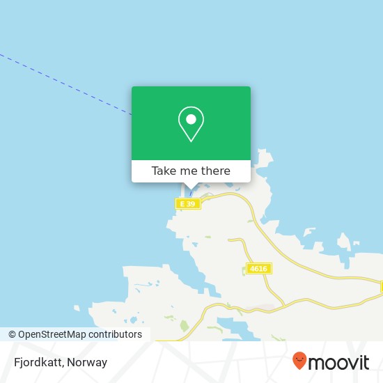 Fjordkatt map