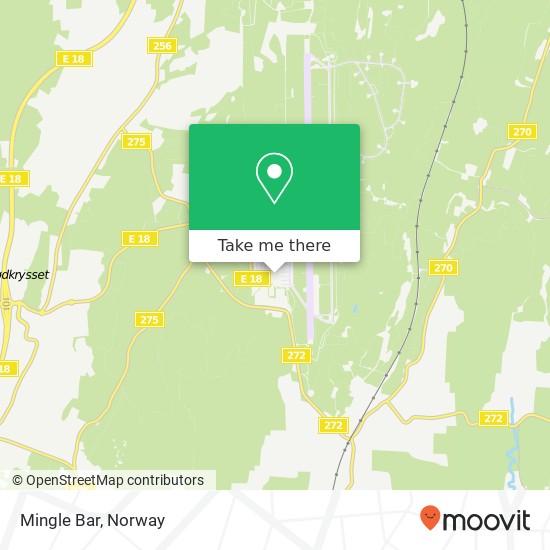 Mingle Bar map